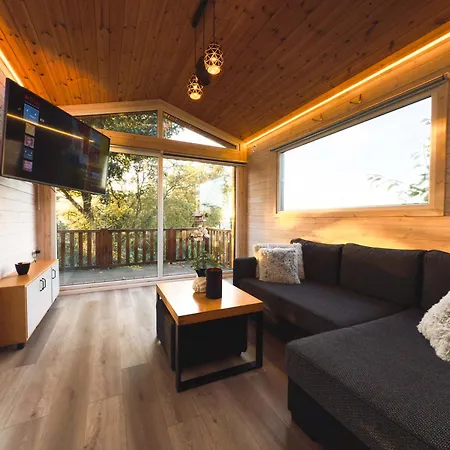 Romantic - Private Hot Tub - Sauna - Access شاليه *