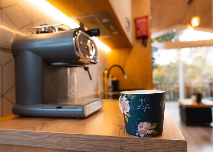 Chalet Romantic - Private Hot Tub - Sauna - Access Wapnica (West Pomeranian)